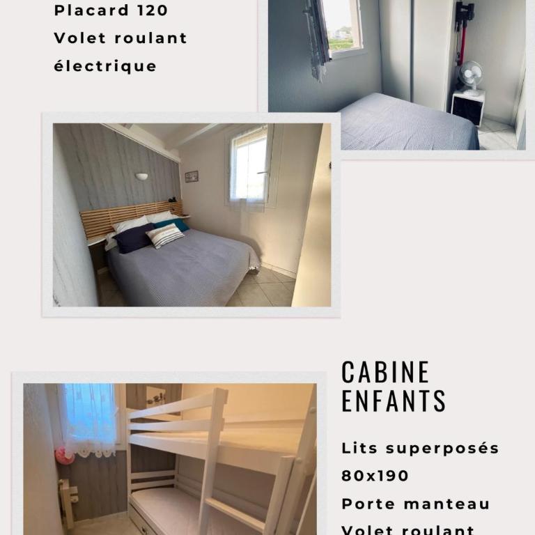 Appartement sur la marina vue mer panoramique - Appartement 2 Chambres - 22