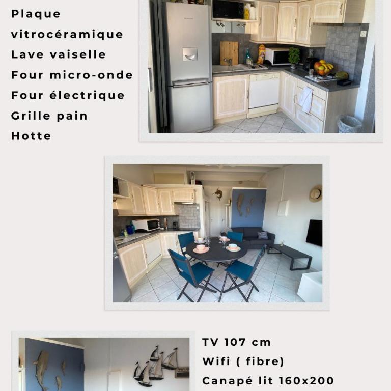 Appartement sur la marina vue mer panoramique - Appartement 2 Chambres - 18