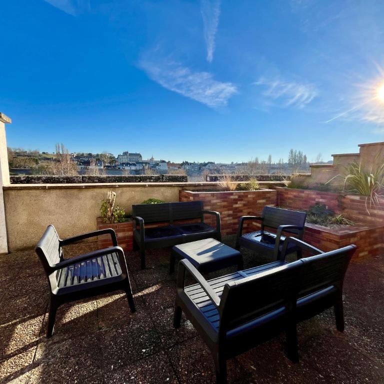 T3 climatisé face Loire et château l'appart du 4-1 - Two-Bedroom Apartment - 8