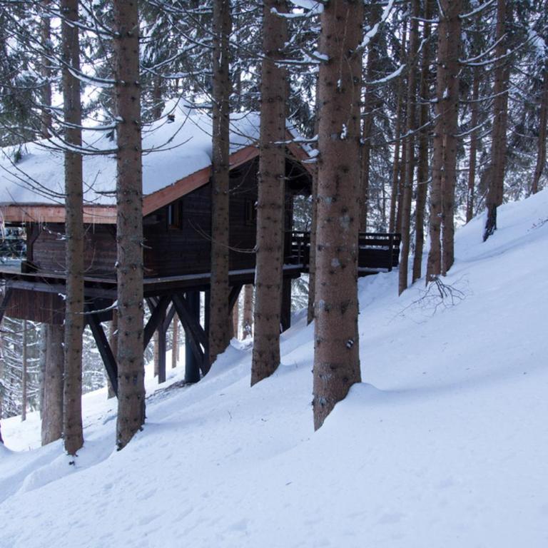 Cabane entre terre et ciel - Cabane dans les Arbres Mont-Blanc - 11