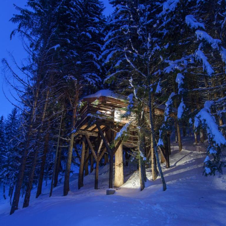 Cabane entre terre et ciel - Cabane dans les Arbres Mont-Blanc - 20