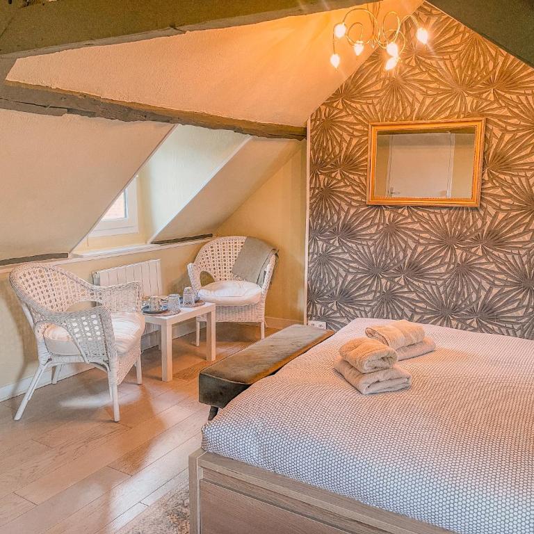 Clementines House Honfleur - Chambre Double - Deuxième Étage - 11