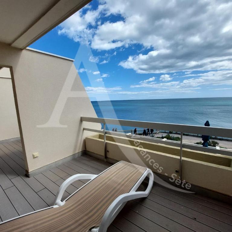 54 M², DOUBLE TERRASSE, ASCENSEUR, PARKING - Apartment mit Meerblick - 14