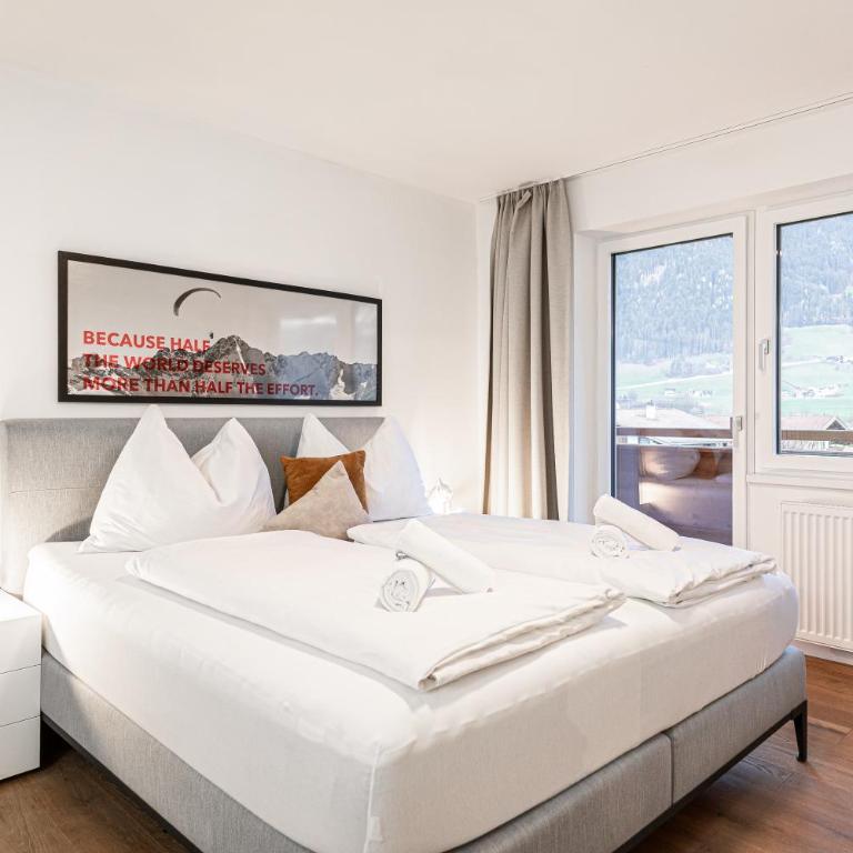Lebe`schlitters - Das Ferienapartmenthaus im Zillertal - Apartment mit 1 Schlafzimmer, Balkon und Bergblick - 1
