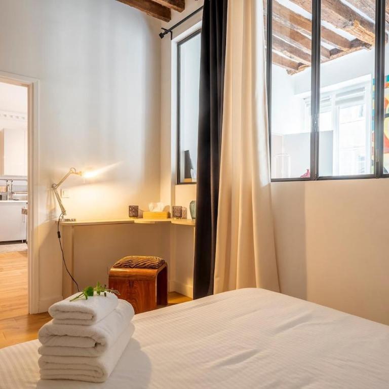 # République # Paris2 # Chatelêt # 2bedrooms - Appartamento con 2 Camere da Letto - 12