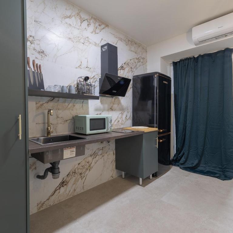 AG7 Loft Valencia Espaciosos estudios con terraza cercanos al metro Zona Ayora - Studio Apartment with Queen Bed - 8