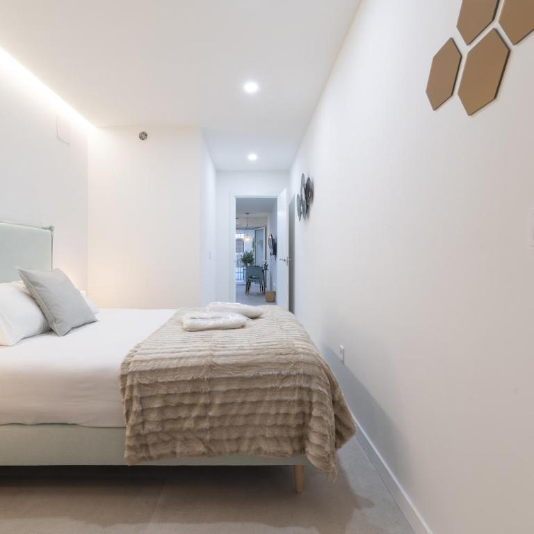 AG7 Loft Valencia Espaciosos estudios con terraza cercanos al metro Zona Ayora - Studio Apartment with Queen Bed - 27