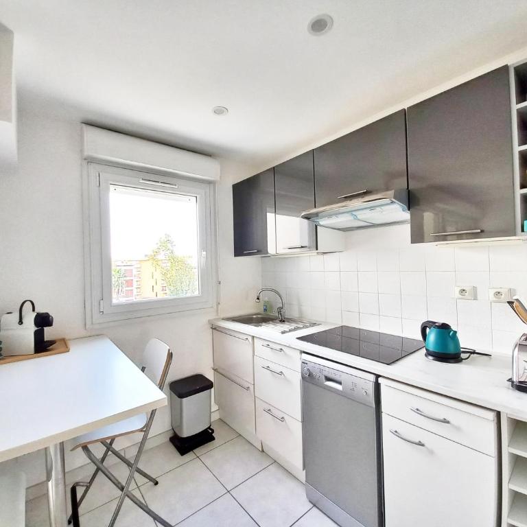 "Le Crystal" 4pers-Piscine-Proche plages&commerces - Apartment mit 1 Schlafzimmer - 19