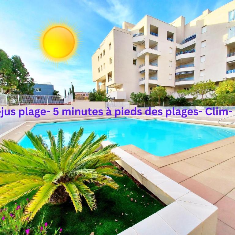 "Le Crystal" 4pers-Piscine-Proche plages&commerces - Apartment mit 1 Schlafzimmer - 1