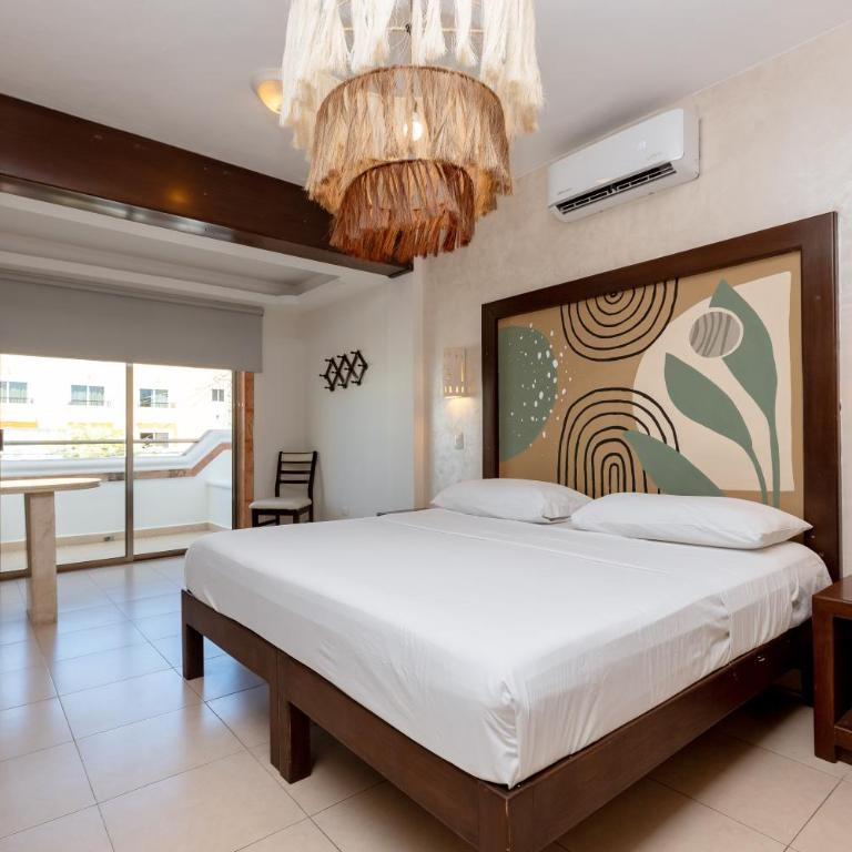 Hotel Kinich - Habitación Deluxe con terraza o balcón - Cama extragrande - 16
