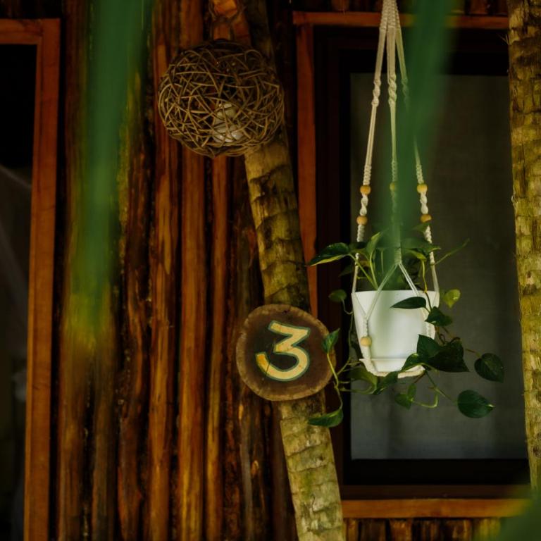 Eco Bañitas Tulum - Habitación Triple con baño privado - 3