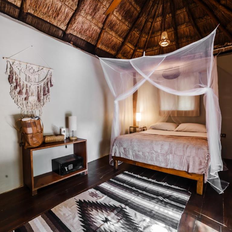 Eco Bañitas Tulum - Habitación Estándar - 1 cama grande - 16
