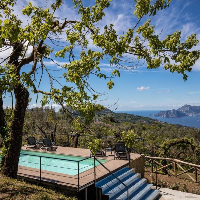 Villa Aprea luxury villa with stunning views and private heated pool - Villa - 41
