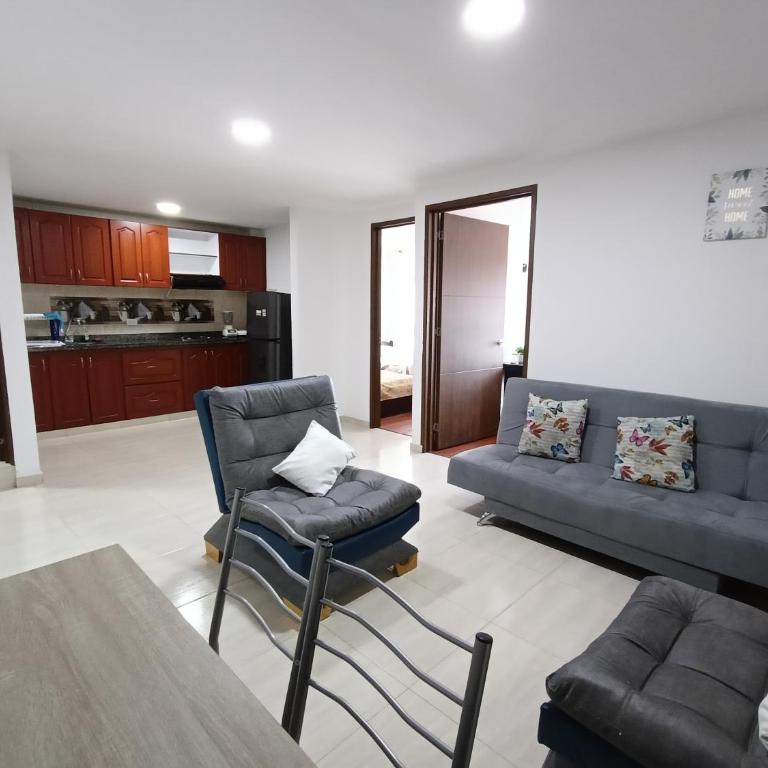 Apartamento de 5 estrellas cerca del aeropuerto, Wifi, cowork en Bogotá - Apartamento de 2 dormitorios - 11