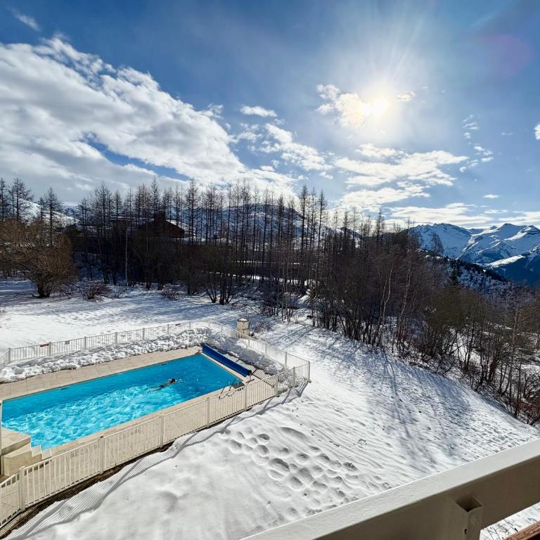 Les Bergers au Pied des pistes & Piscine -Sauna & Balcon Sud - Appartement 1 Chambre - 41