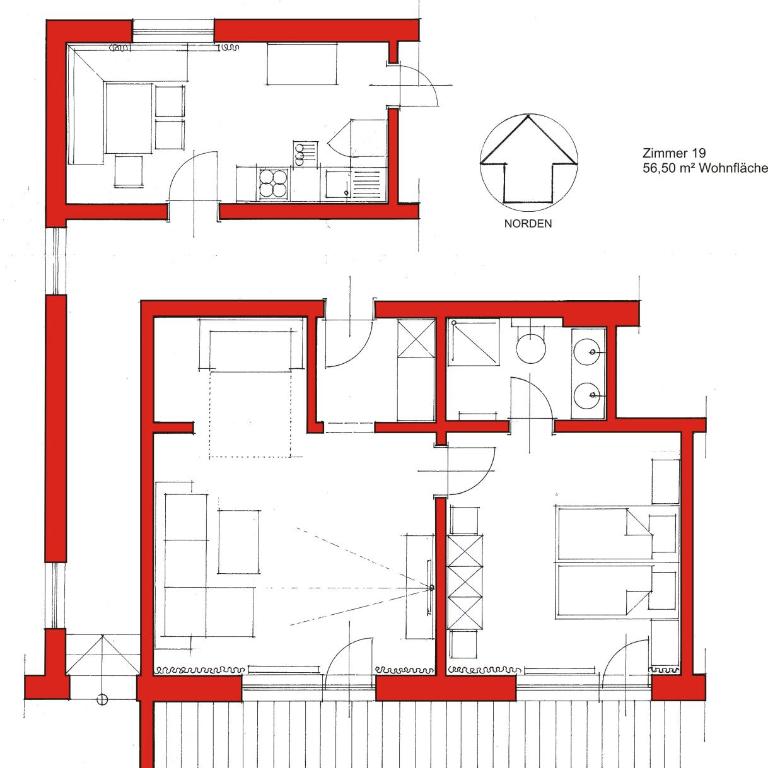 Hotel Garni Brigitte - Superior One-Bedroom Apartment with Balcony - 13