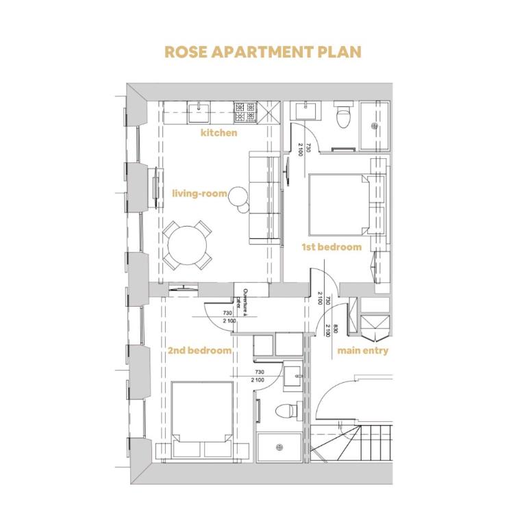 Luxury Apartment - Central Cannes, near Beach & Palais - LRACANNES - ROSE - Appartement 2 Chambres Deluxe avec Balcon - 1