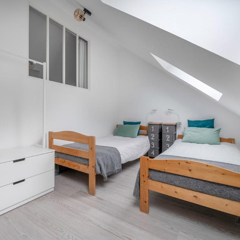 450m des plages, maison pour 2 adultes 2 enfants - Maison de Vacances - 9