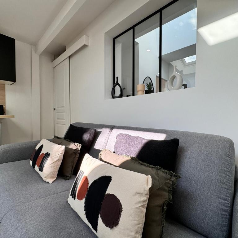 Les studios de la gare - Centre Le Mans - Calme - Appartamento con 1 Camera da Letto e Terrazza - 2