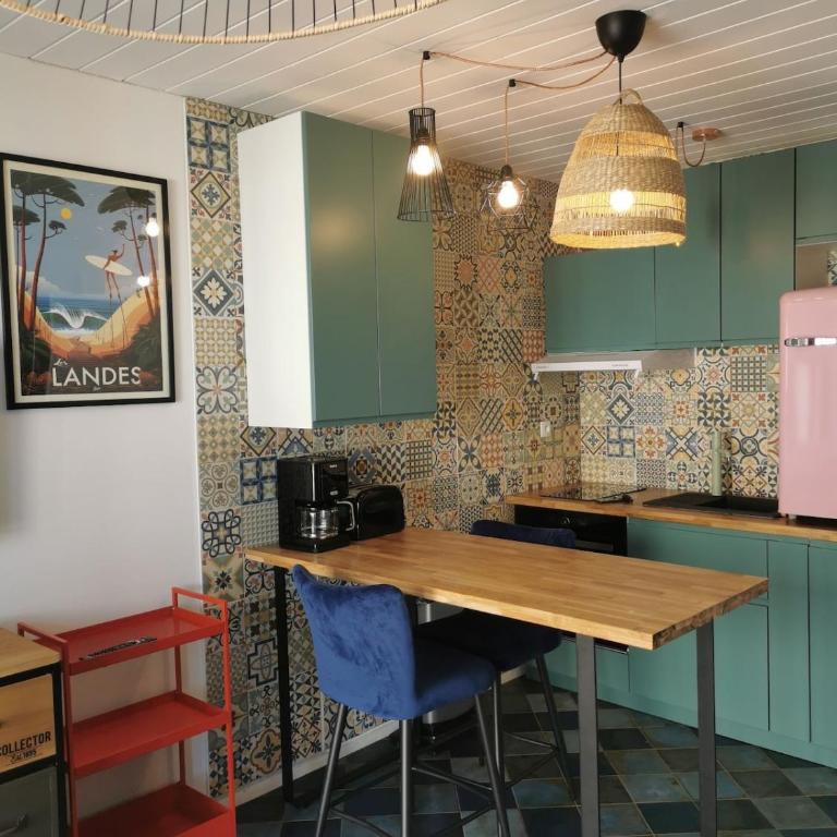 Capbreton plage centrale Vue Mer Appart Parking - Apartment mit 2 Schlafzimmern - 11