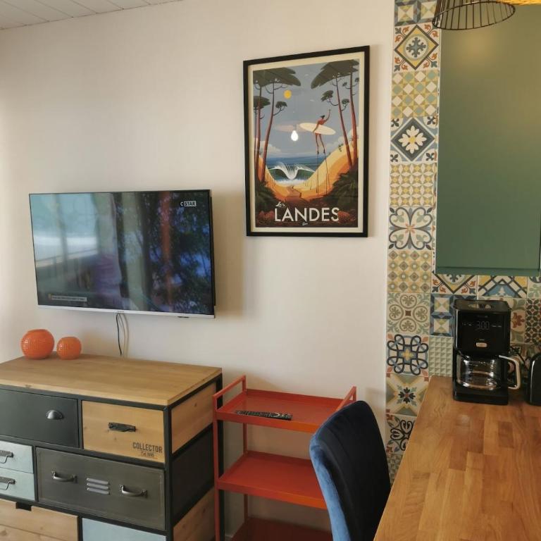 Capbreton plage centrale Vue Mer Appart Parking - Apartment mit 2 Schlafzimmern - 13