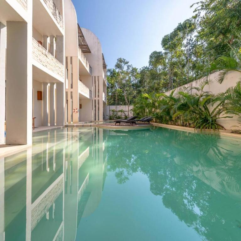 1 BR with Rooftop Pool in Tulum Jungle at Paraiso - Apartamento - 4