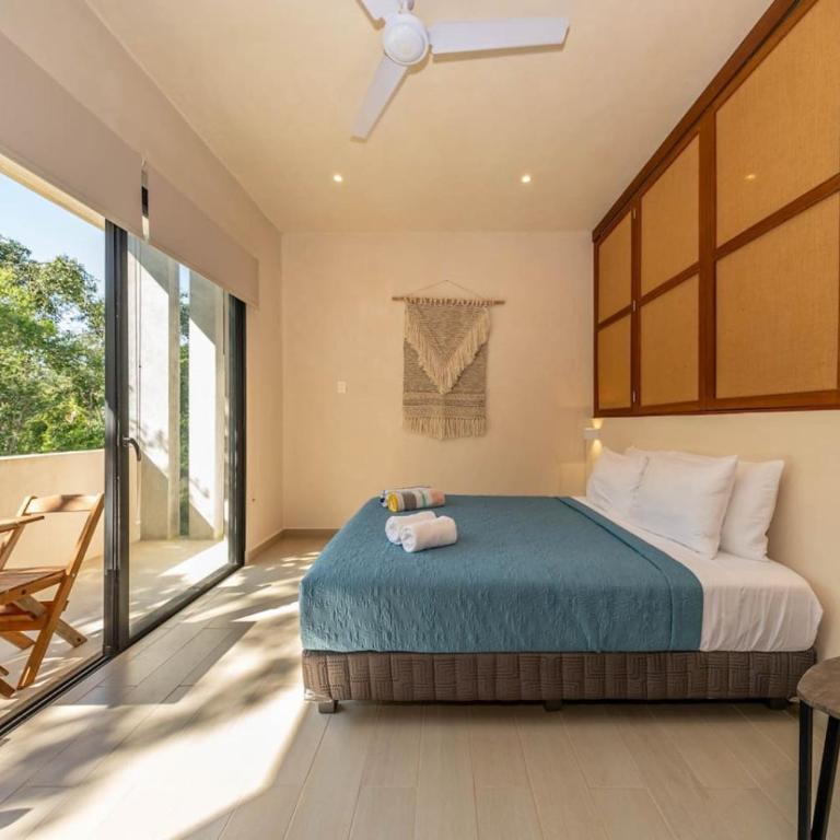 Lux 1 BR with Rooftop Pool in Tulum Jungle at Paraiso - Apartamento - 7