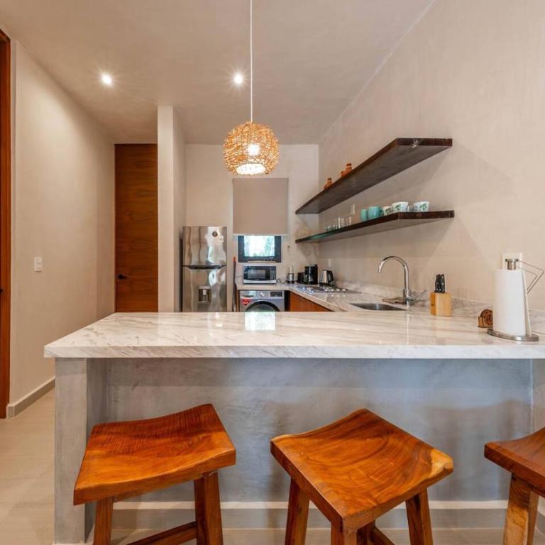 Lux 1 BR with Rooftop Pool in Tulum Jungle at Paraiso - Apartamento - 10