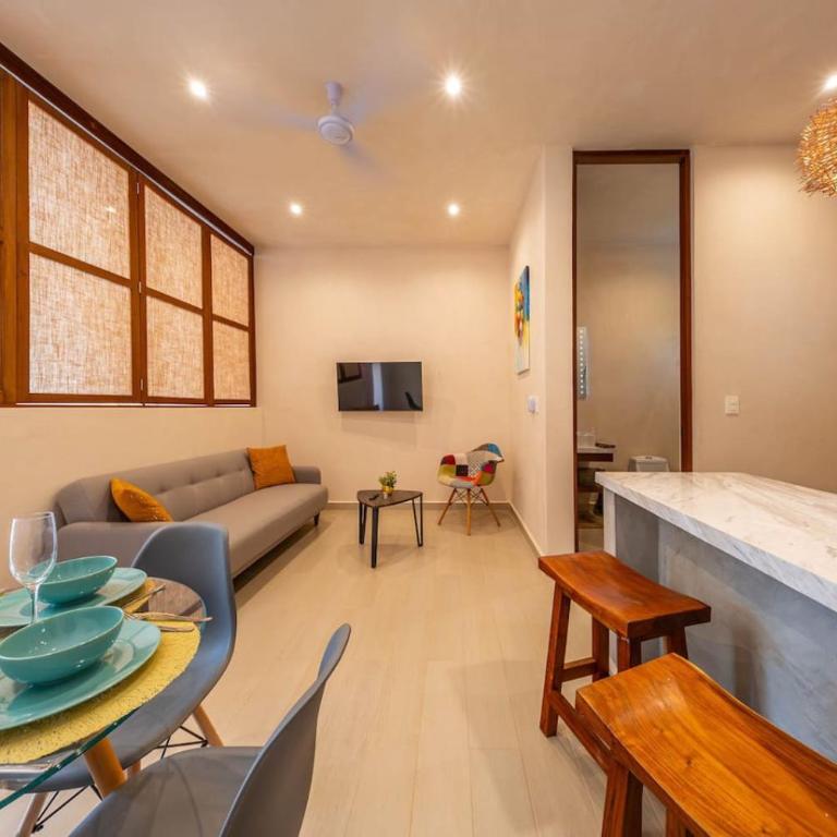 Lux 1 BR with Rooftop Pool in Tulum Jungle at Paraiso - Apartamento - 21