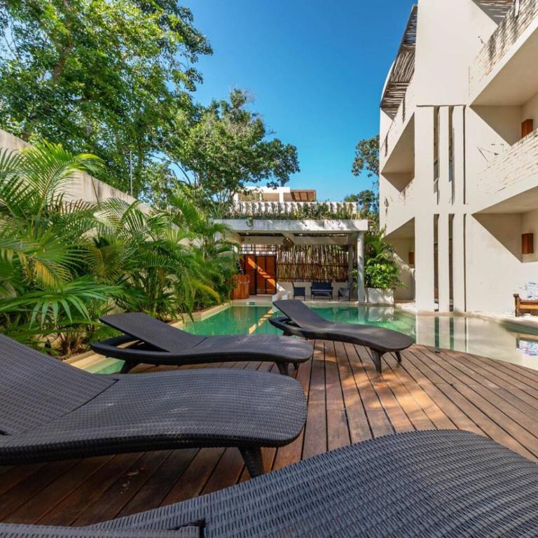 1 BR with Rooftop Pool in Tulum Jungle at Paraiso - Apartamento - 32