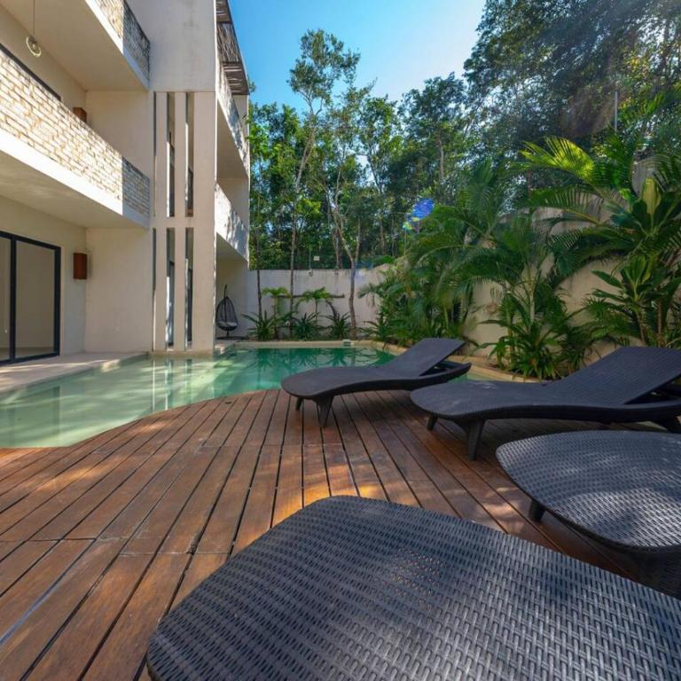 1 BR with Rooftop Pool in Tulum Jungle at Paraiso - Apartamento - 33
