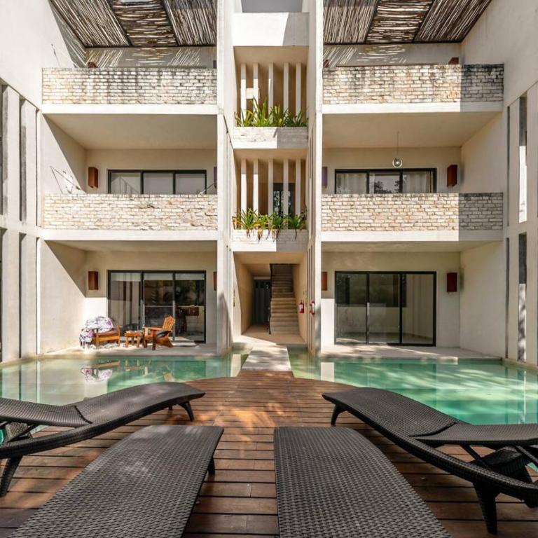 1 BR with Rooftop Pool in Tulum Jungle at Paraiso - Apartamento - 36