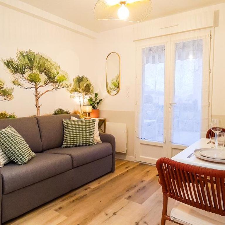A L'ombre des Pins, Appartement neuf, élégant, Parking gratuit, Netflix, au calme à 100m de l'océan - Appartement 1 Chambre - 5