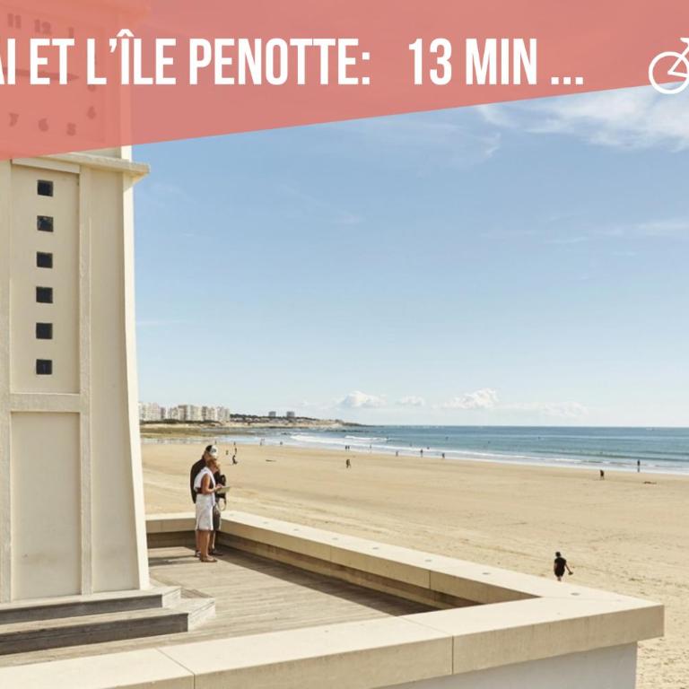 A L'ombre des Pins, Appartement neuf, élégant, Parking gratuit, Netflix, au calme à 100m de l'océan - Appartement 1 Chambre - 35