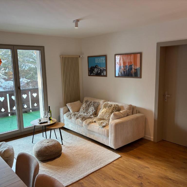Mountain apartment in Port de Soleil Champery - Appartement 2 Chambres - 4