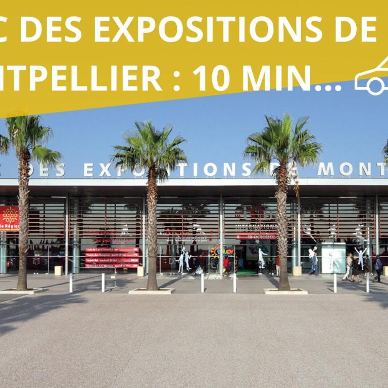 Studio cabine AZUR ,5 min mer -5 min Arena - clim - parking gratuit privée - 4 personnes - Studio - 20