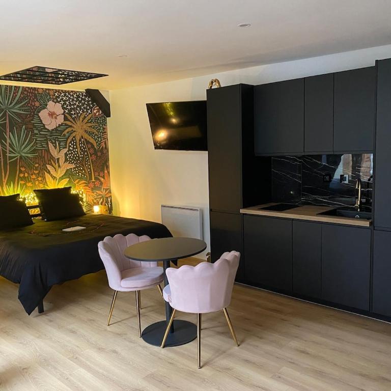 Love room Spa "Trésor des Anges" - Studio with Spa Bath - 7
