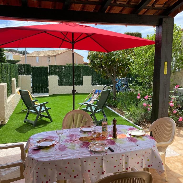 Au calme à Sanary, villaT2 climatisée pour 4 pers - Maison 2 Chambres - 1