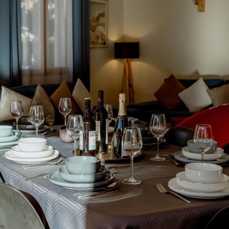 Hébergement 4 étoiles Accès Pied des Pistes en Navette Gratuite - Maison de Vacances 3 Chambres - 7