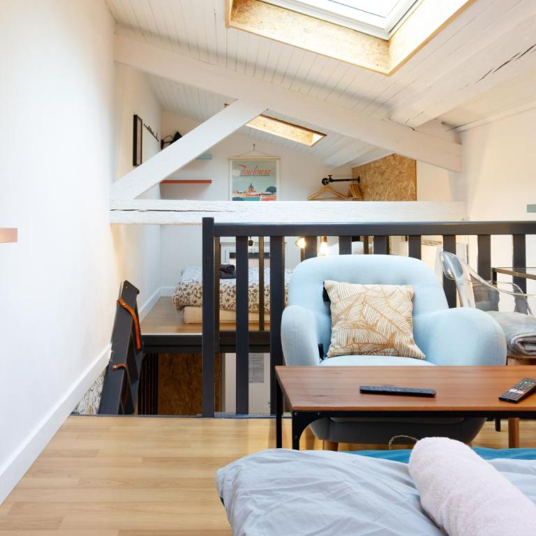 Le Duplex Central tout équipé - Appartement 1 Chambre - 5