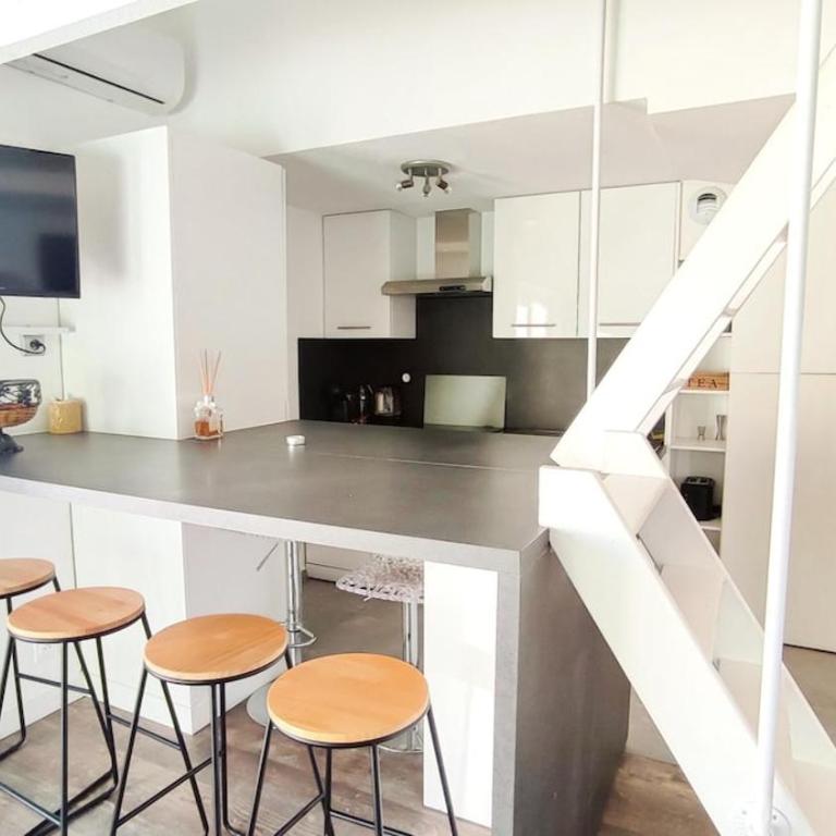 Charmant appartement à 50m des plages - Apartamento de 1 dormitorio - 17
