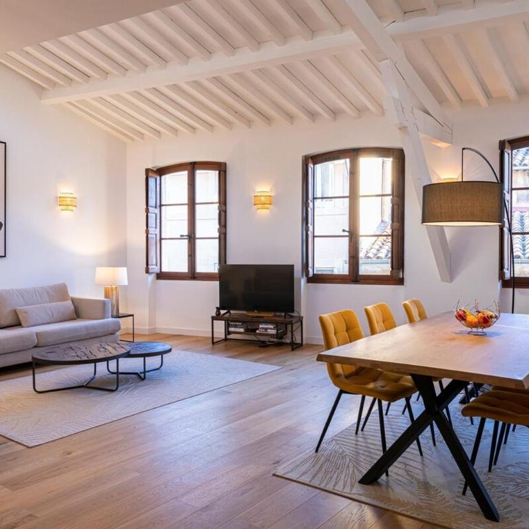 Appartement centre Aix Terrace et ascenseur - Appartamento con 3 Camere da Letto e con Vista - 4