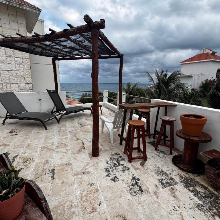 Hotelito Rocio - Apartamento 1 dormitorio con vistas al mar y terraza - 22