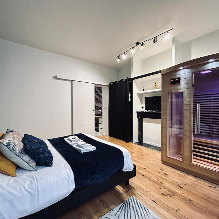 Saun arene grand T2 proche gare avec sauna - Appartamento con 1 Camera da Letto - 24