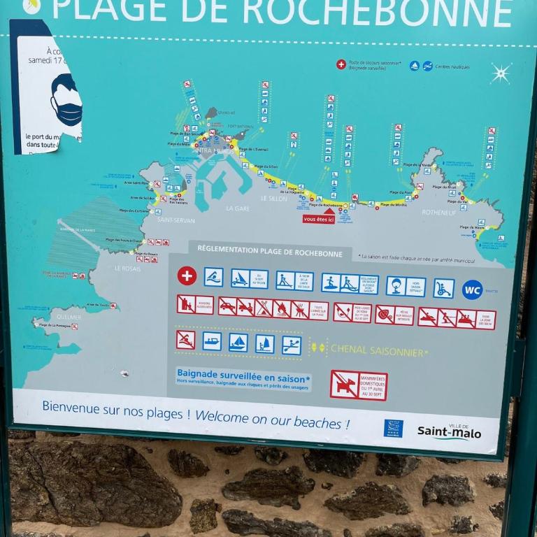 Appartement Saint-Malo - Vue mer - Appartamento con 1 Camera da Letto - 11