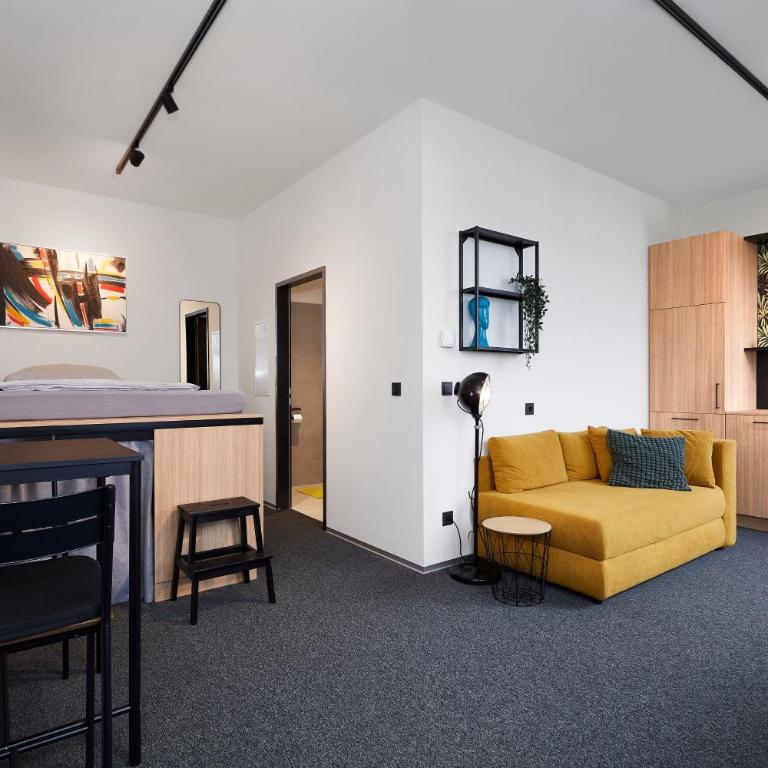 miniLOFT apartments Leonding - 24h Self-Check-in - free parking - Studio - 4