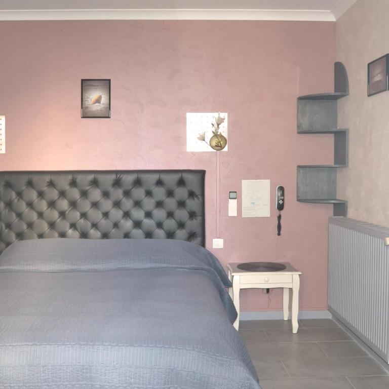 Hôtel Le Dauphin Bleu - Chambre Confort avec Salle de Bains et Terrasse - 1