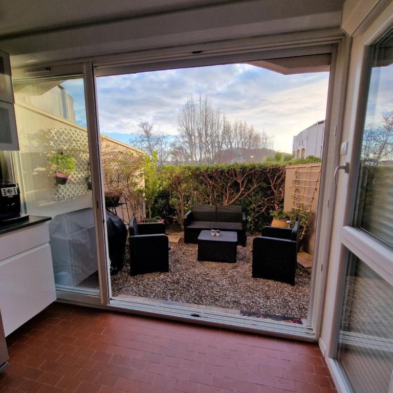 La Chrysalide - Classé 3 étoiles - 4 pers - Port du Cap d'agde - Plage - Clim - Wifi - Histoire de clés - Appartement 1 Chambre - 18