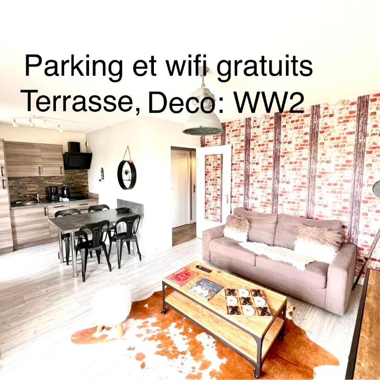 Le Green Way, Style Seconde Guerre et terrasse - Appartamento con 1 Camera da Letto - 1