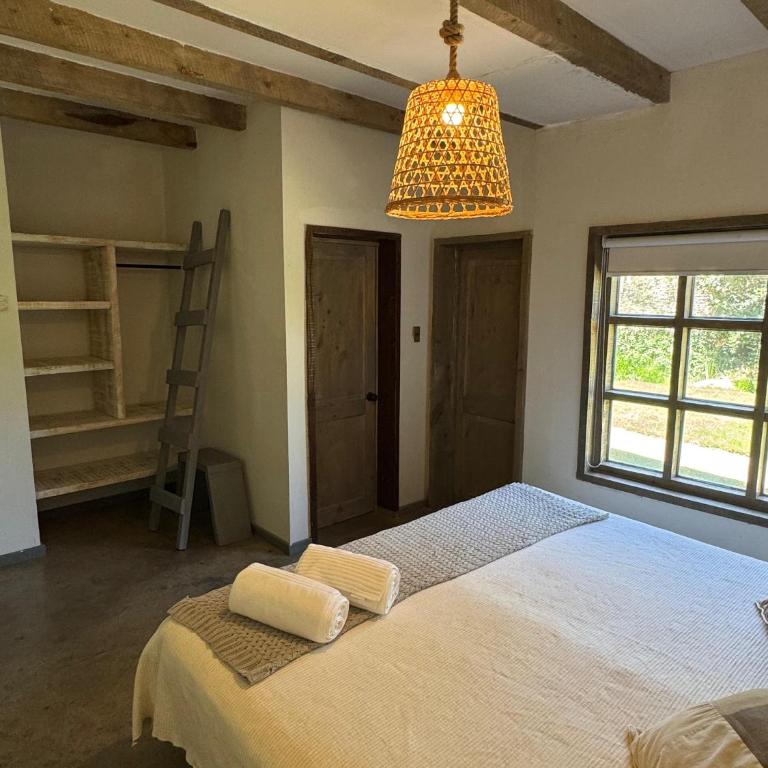 Casona el Refugio Casablanca - Habitación Doble Estándar con vistas al jardín - 2 camas - 5